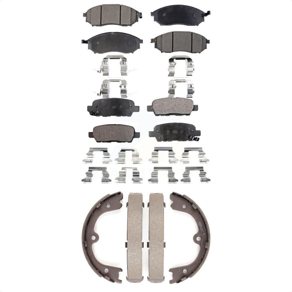 Transit Auto - KTN-100527 - Front and Rear Disc Brake Pad Kits image 1