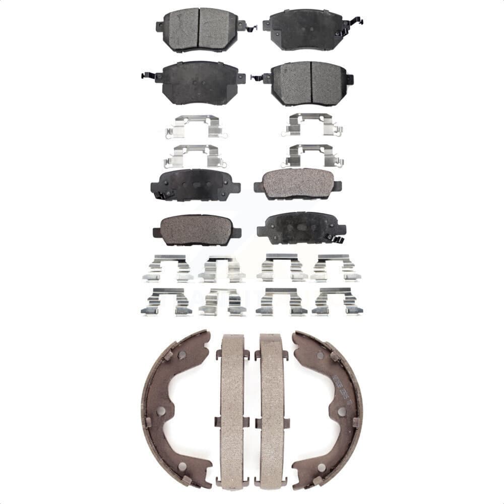 Transit Auto - KTN-100528 - Front and Rear Disc Brake Pad Kits image 1