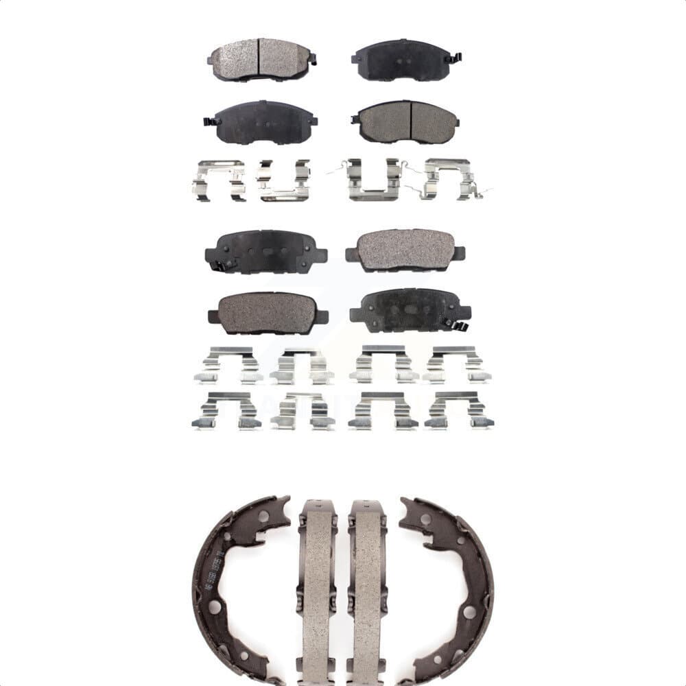 Transit Auto - KTN-100530 - Front and Rear Disc Brake Pad Kits image 1