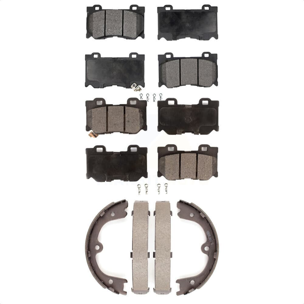 Transit Auto - KTN-100532 - Front and Rear Disc Brake Pad Kits image 1