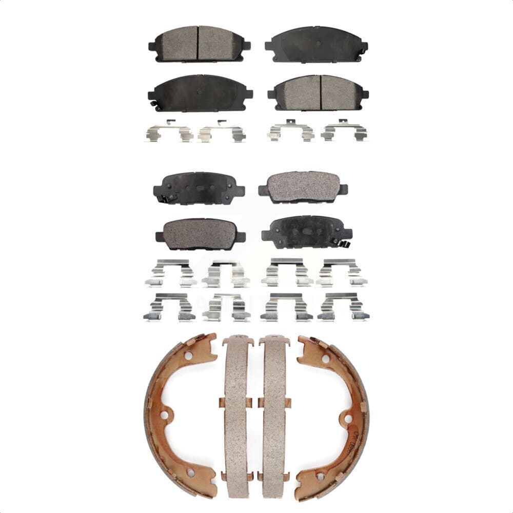 Transit Auto - KTN-100546 - Front and Rear Disc Brake Pad Kits image 1