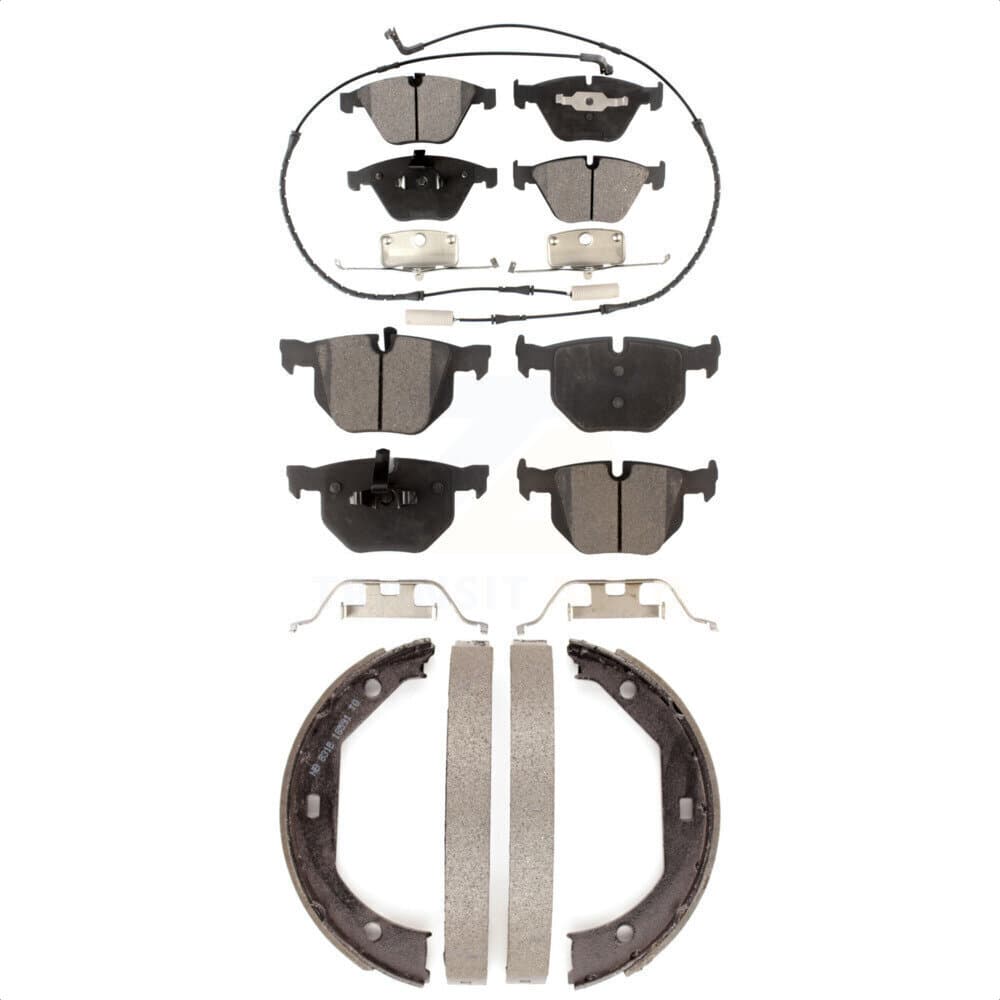 Transit Auto - KTN-100553 - Front and Rear Disc Brake Pad Kits image 1