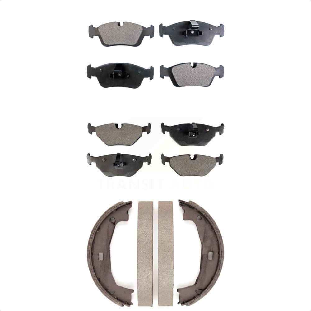 Transit Auto - KTN-100561 - Front and Rear Disc Brake Pad Kits image 1