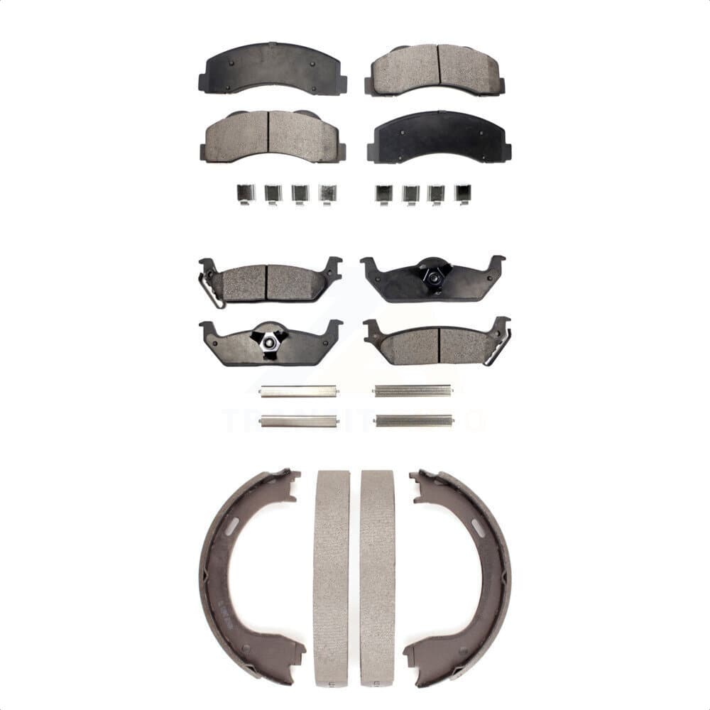 Transit Auto - KTN-100565 - Front and Rear Disc Brake Pad Kits image 1