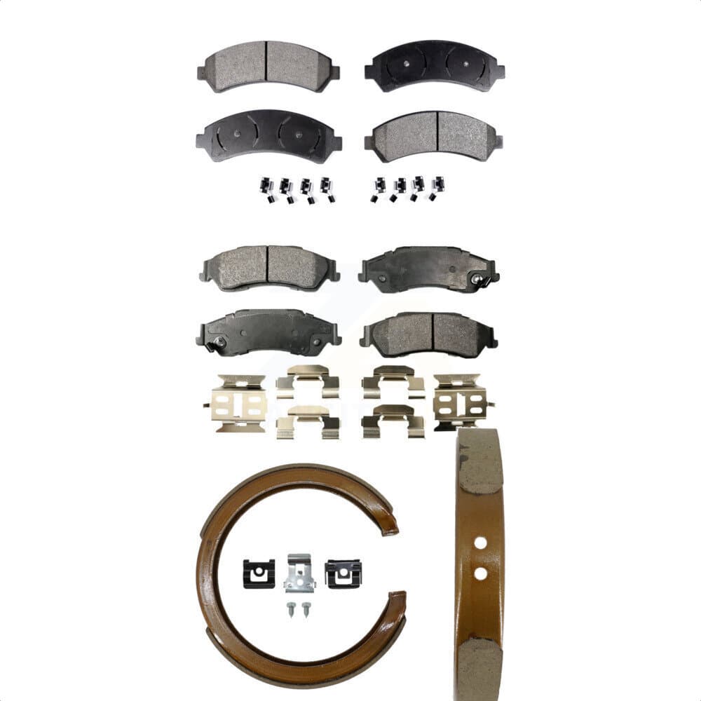 Transit Auto - KTN-100581 - Front and Rear Disc Brake Pad Kits image 1