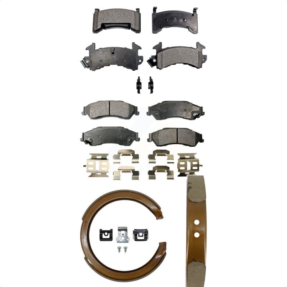 Transit Auto - KTN-100582 - Front and Rear Disc Brake Pad Kits image 1