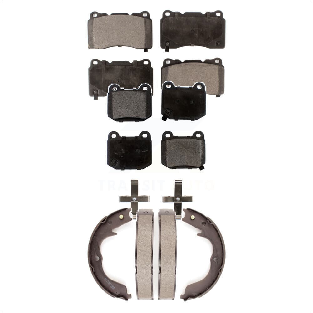 Transit Auto - KTN-100586 - Front and Rear Disc Brake Pad Kits image 1