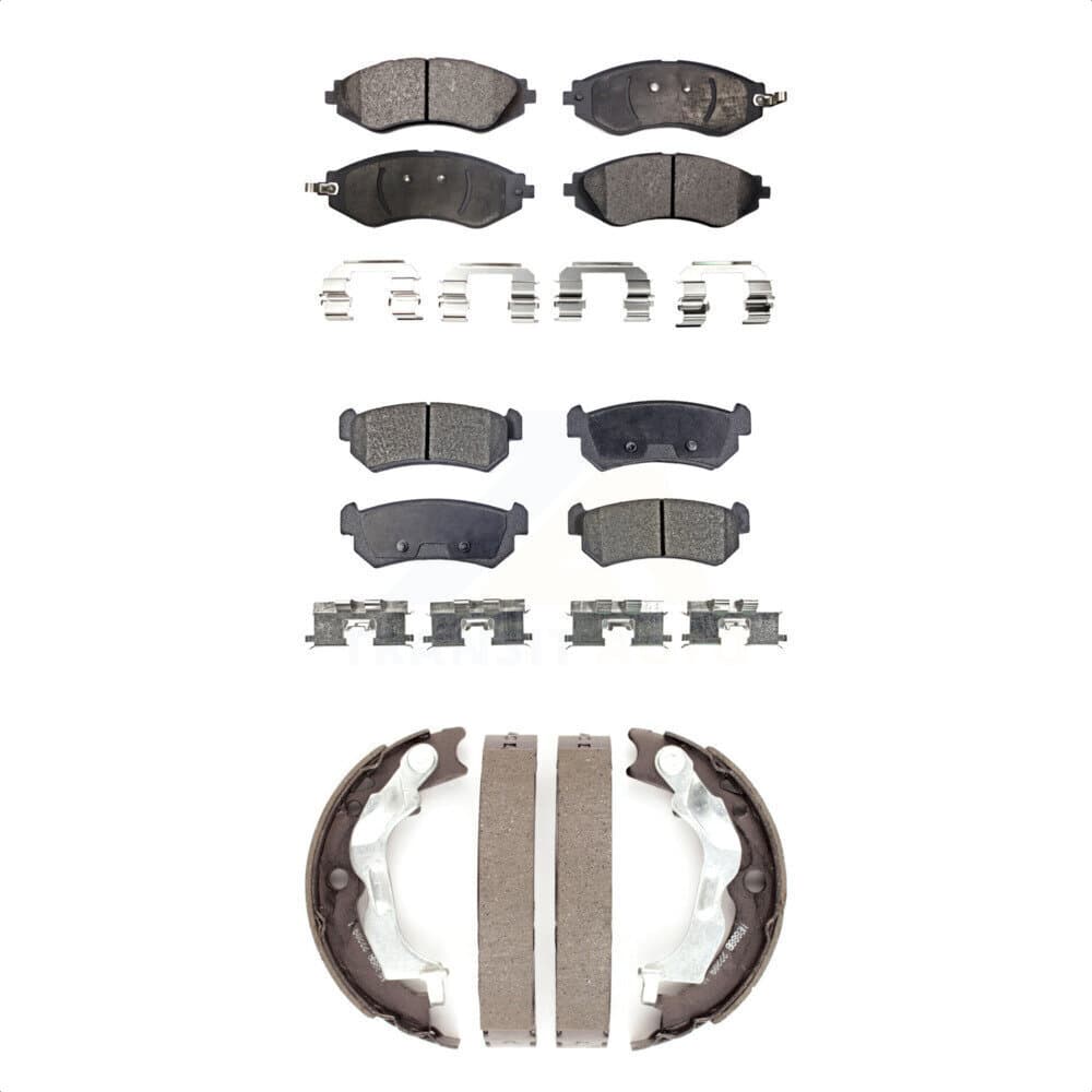 Transit Auto - KTN-100603 - Front and Rear Disc Brake Pad Kits image 1