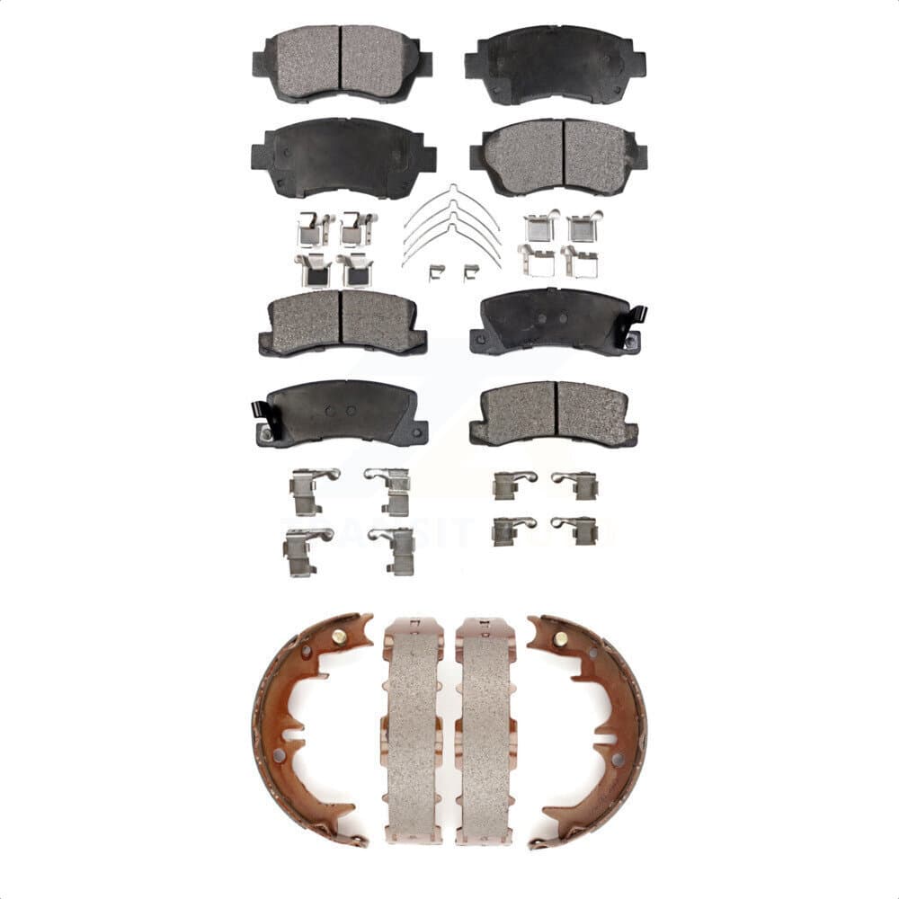 Transit Auto - KTN-100609 - Front and Rear Disc Brake Pad Kits image 1