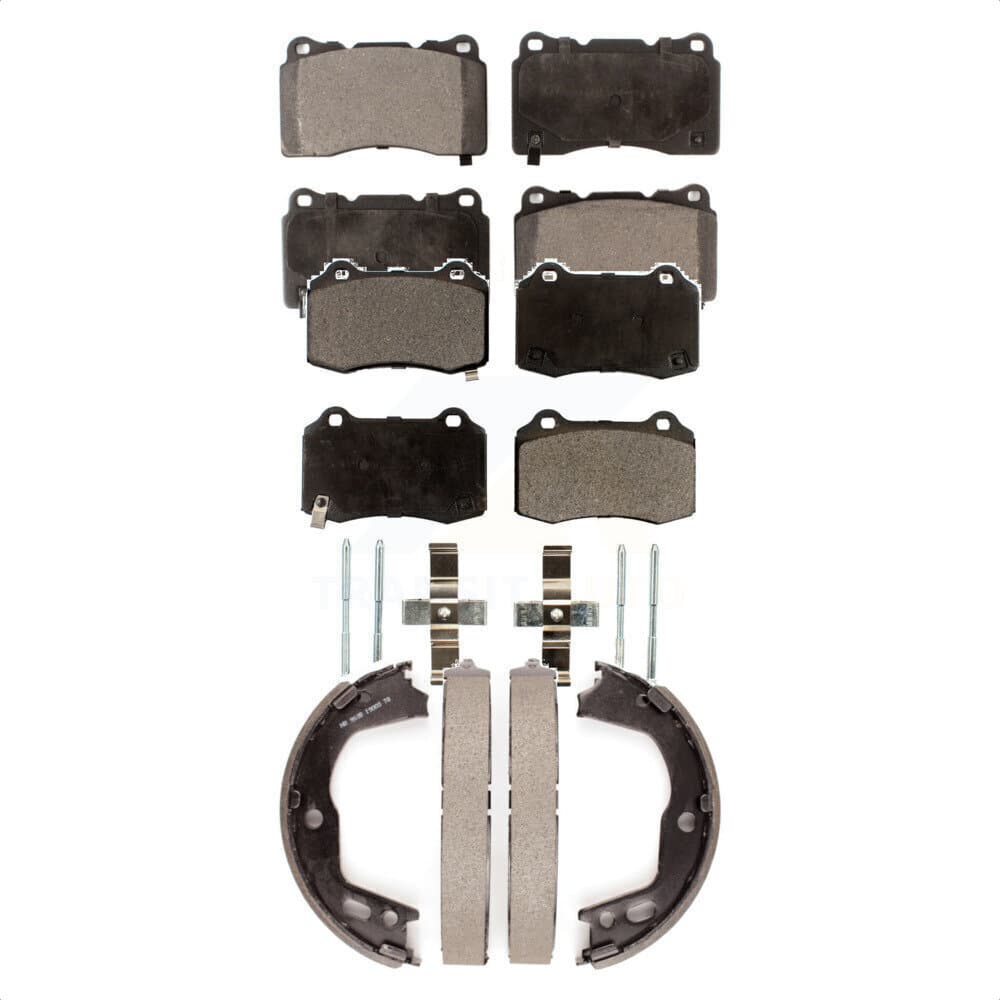 Transit Auto - KTN-100616 - Front and Rear Disc Brake Pad Kits image 1