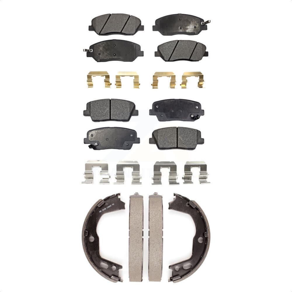 Transit Auto - KTN-100620 - Front and Rear Disc Brake Pad Kits image 1