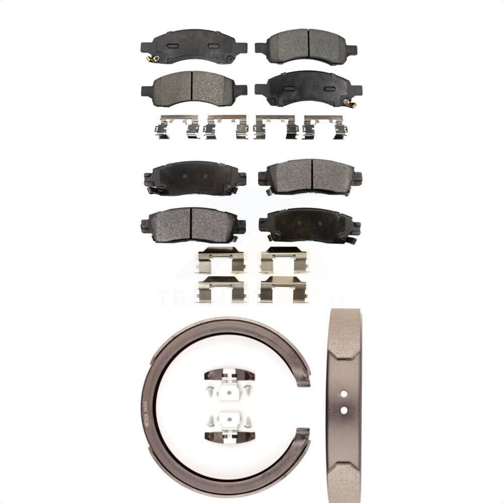 Transit Auto - KTN-100639 - Front and Rear Disc Brake Pad Kits image 1