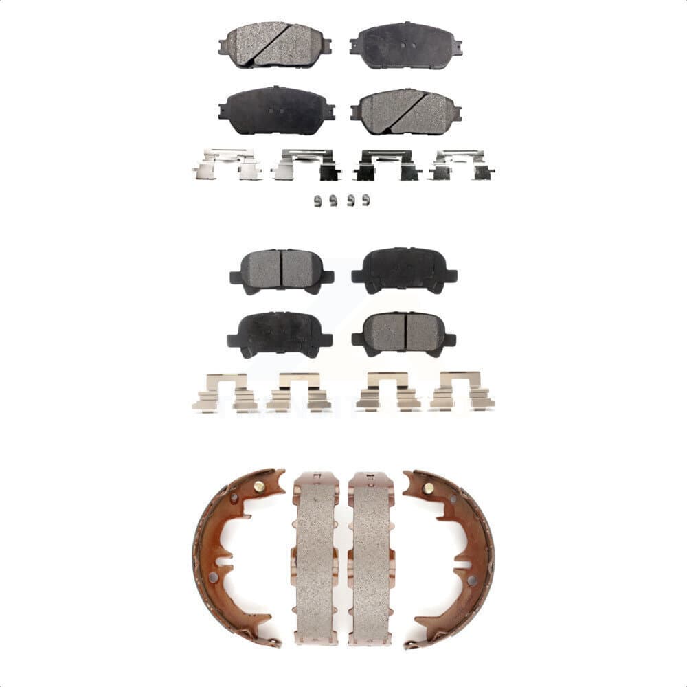 Transit Auto - KTN-100646 - Front and Rear Disc Brake Pad Kits image 1