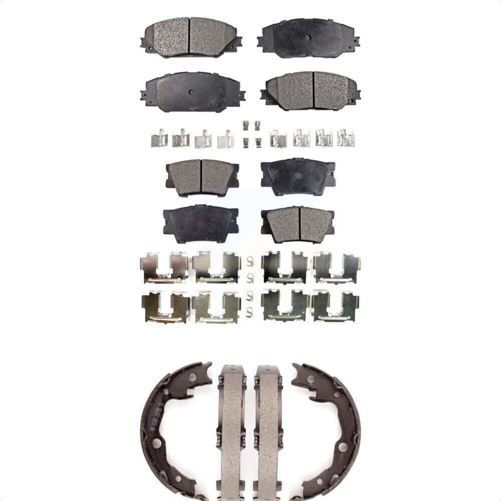 Transit Auto - KTN-100649 - Front and Rear Disc Brake Pad Kits image 1