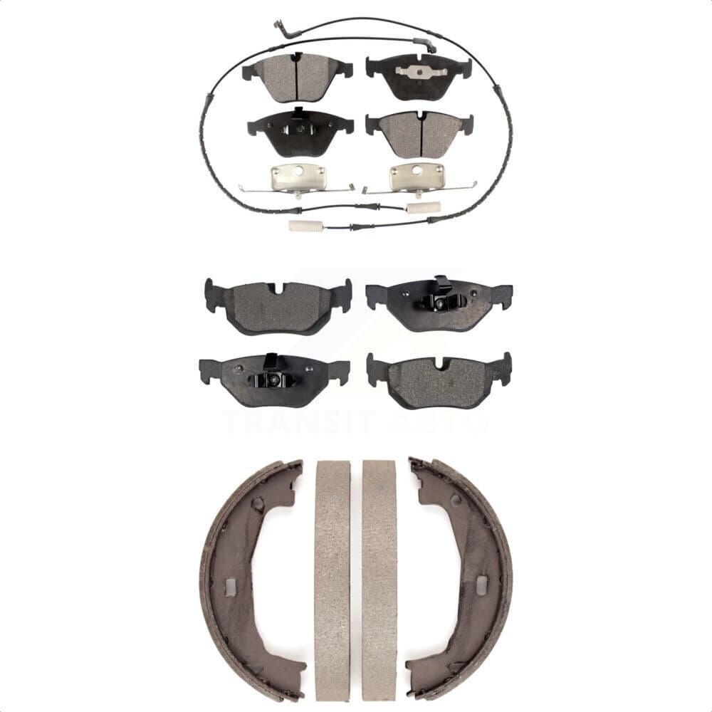 Transit Auto - KTN-100666 - Front and Rear Disc Brake Pad Kits image 1
