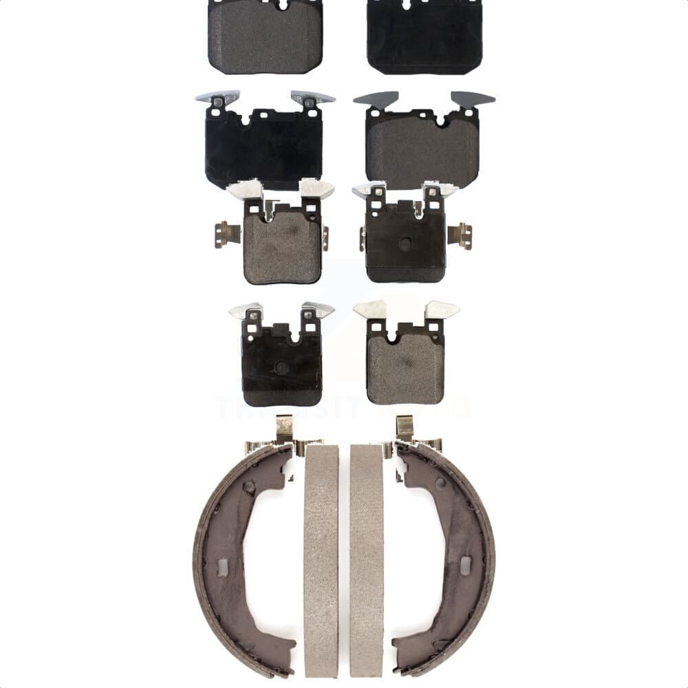 Transit Auto - KTN-100670 - Front and Rear Disc Brake Pad Kits image 1