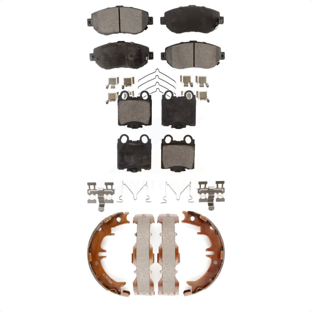 Transit Auto - KTN-100674 - Front and Rear Disc Brake Pad Kits image 1