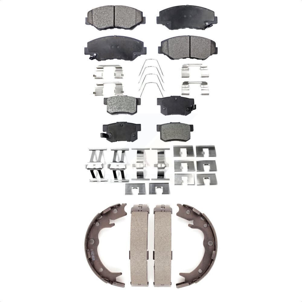 Transit Auto - KTN-100675 - Front and Rear Disc Brake Pad Kits image 1
