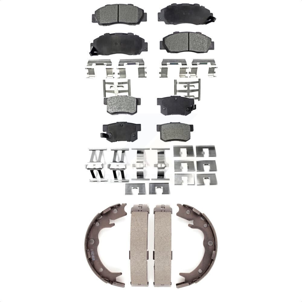 Transit Auto - KTN-100680 - Front and Rear Disc Brake Pad Kits image 1