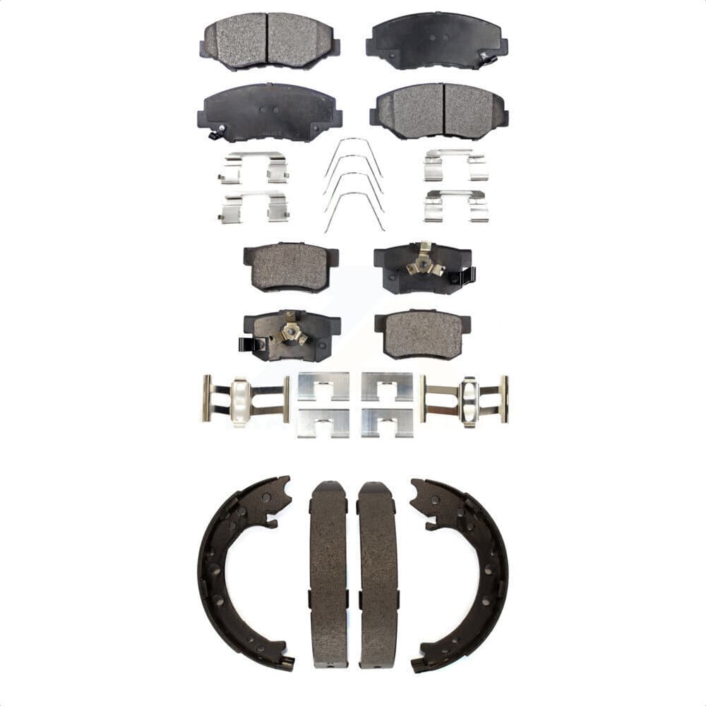 Transit Auto - KTN-100689 - Front and Rear Disc Brake Pad Kits image 1