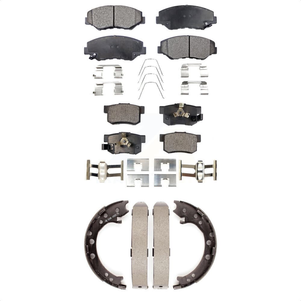 Transit Auto - KTN-100690 - Front and Rear Disc Brake Pad Kits image 1