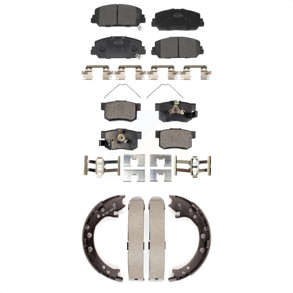 Transit Auto - KTN-100692 - Front and Rear Disc Brake Pad Kits image 1