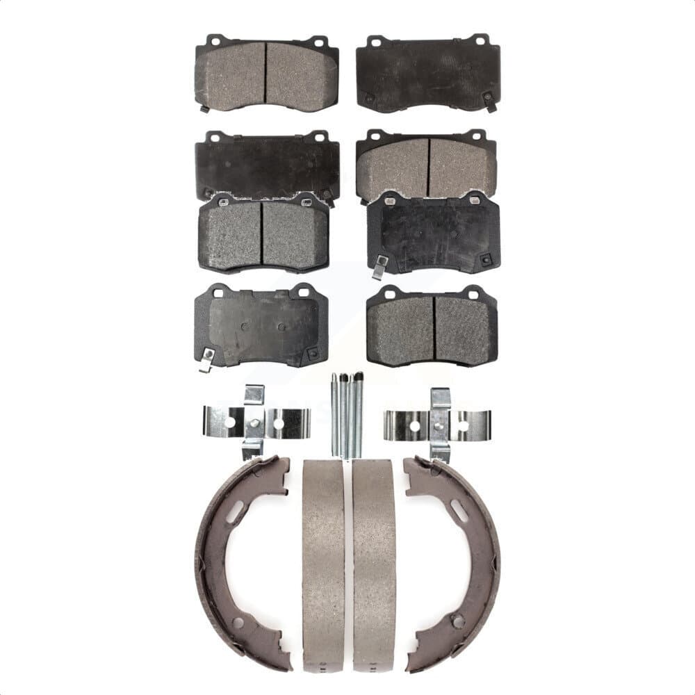 Transit Auto - KTN-100694 - Front and Rear Disc Brake Pad Kits image 1