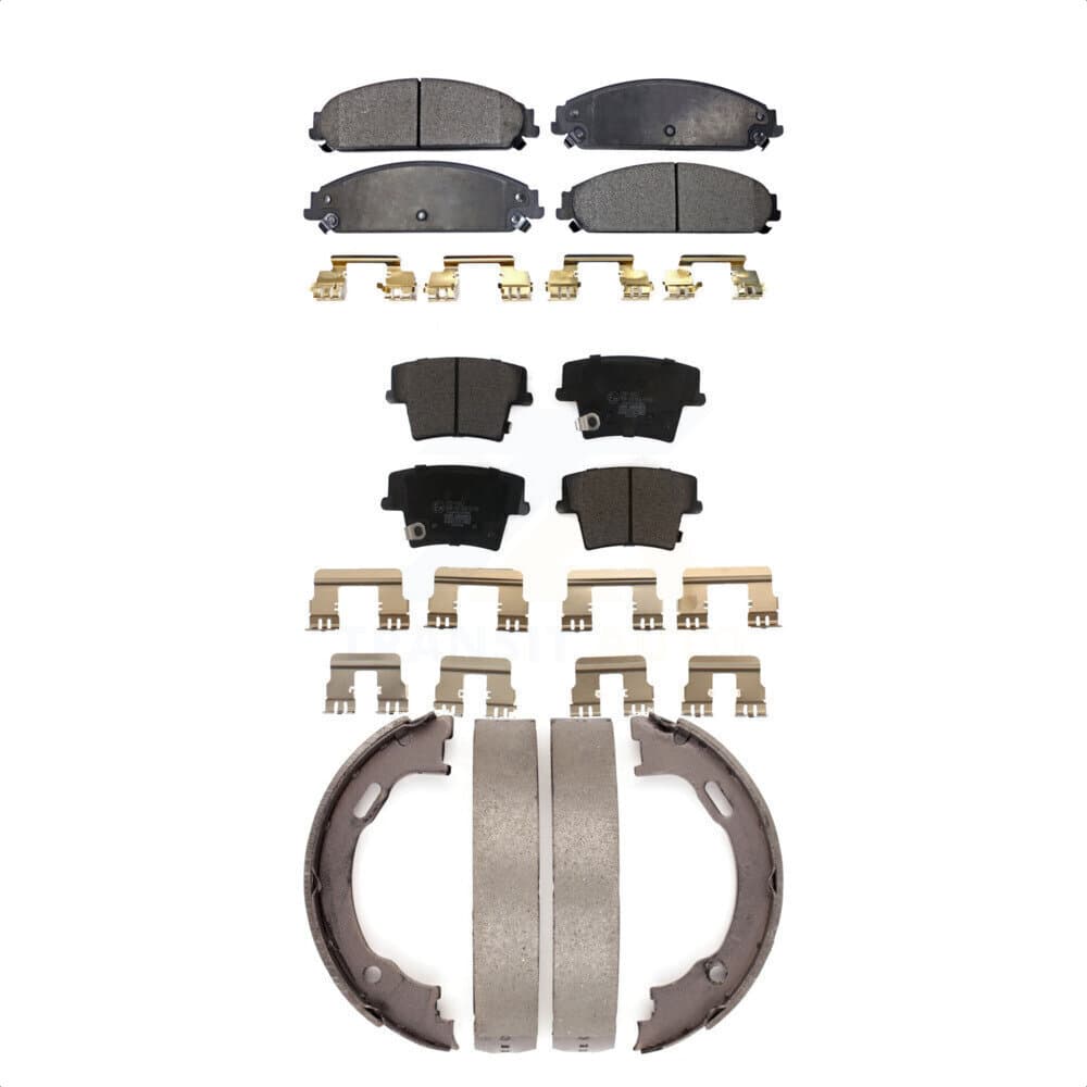 Transit Auto - KTN-100696 - Front and Rear Disc Brake Pad Kits image 1