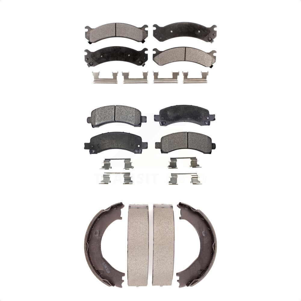 Transit Auto - KTN-100719 - Front and Rear Disc Brake Pad Kits image 1