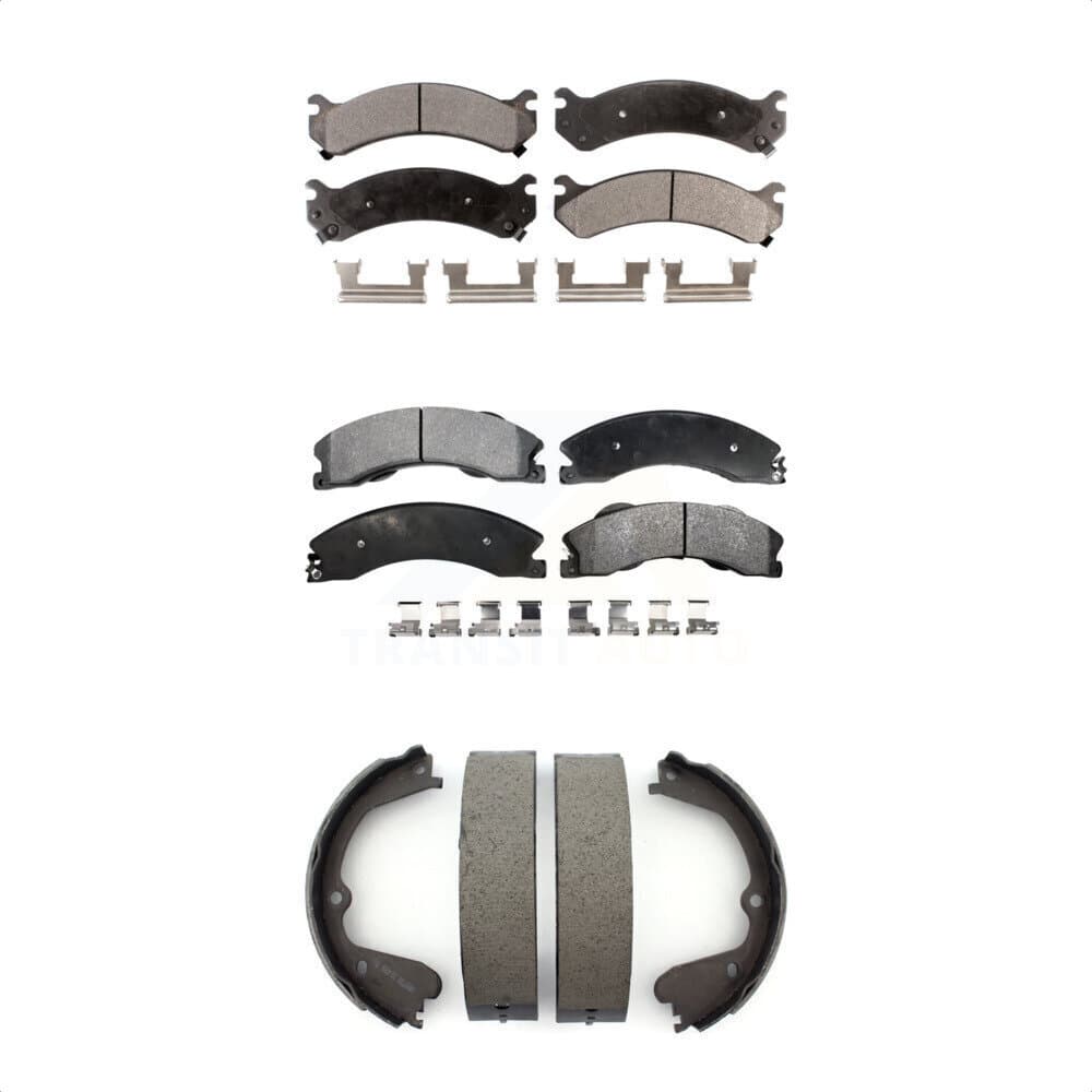 Transit Auto - KTN-100721 - Front and Rear Disc Brake Pad Kits image 1