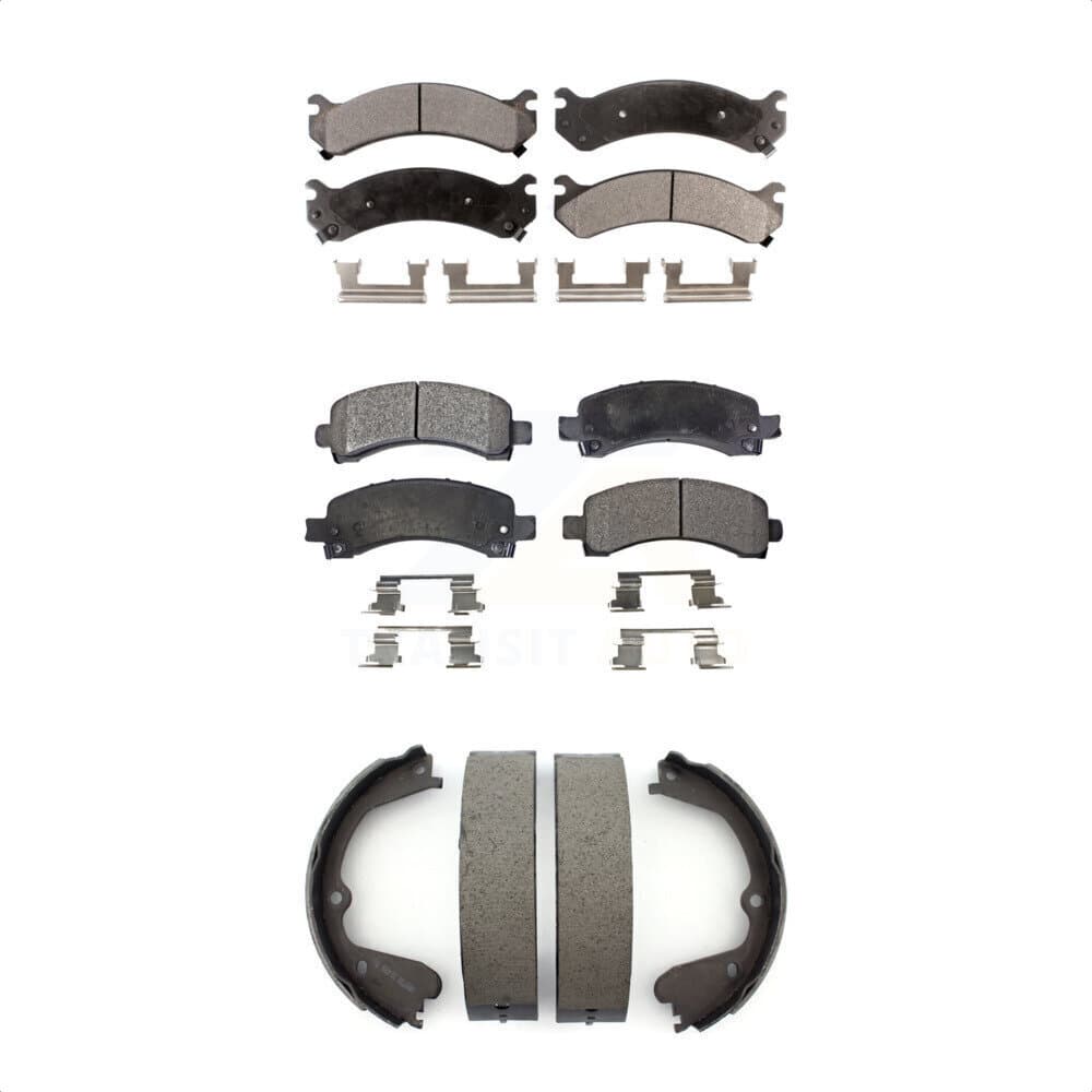 Transit Auto - KTN-100723 - Front and Rear Disc Brake Pad Kits image 1