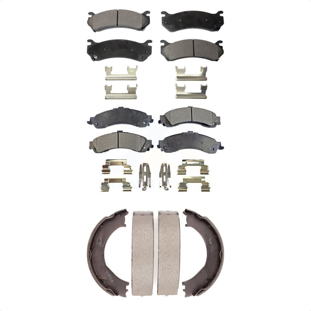 Transit Auto - KTN-100739 - Front and Rear Disc Brake Pad Kits image 1