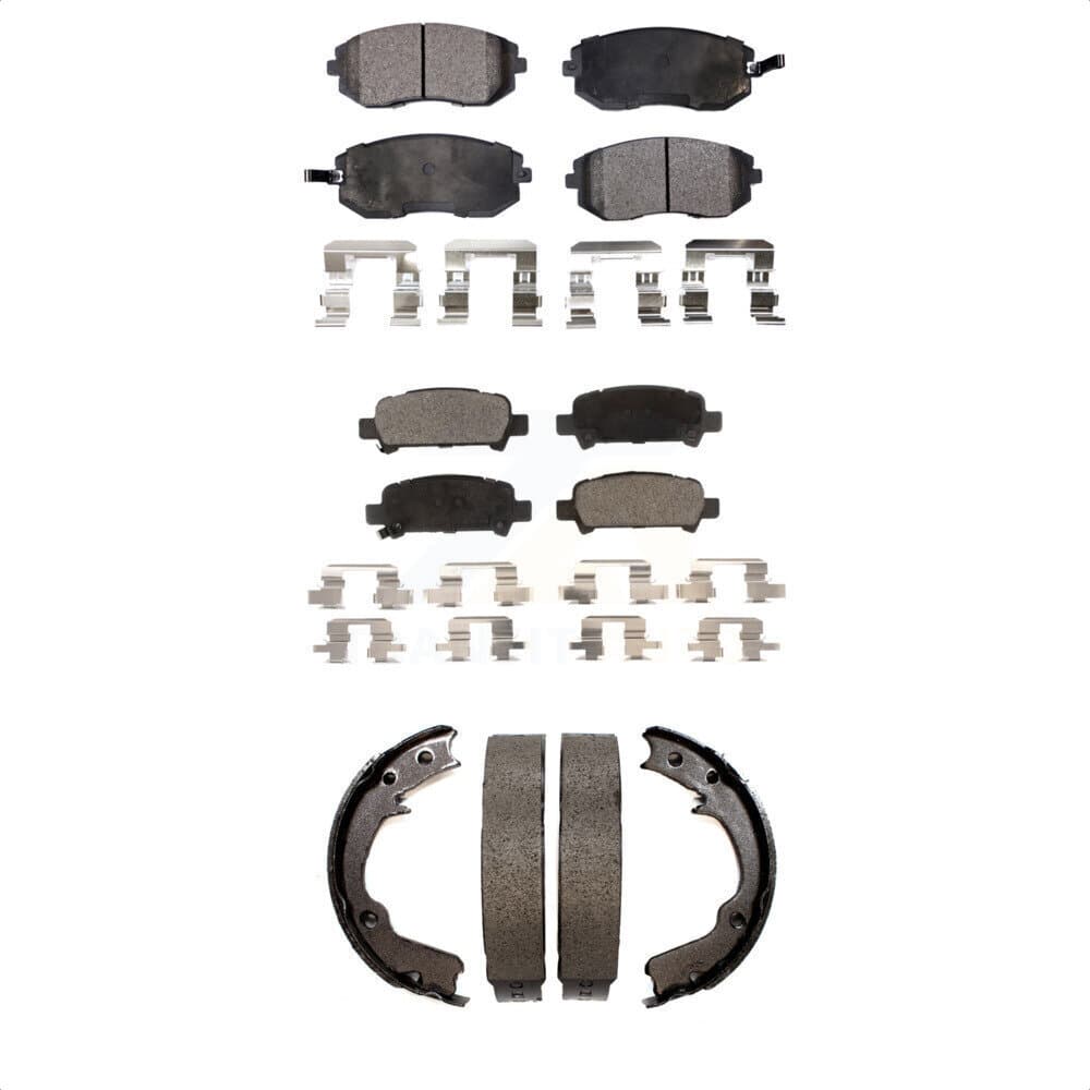 Transit Auto - KTN-100752 - Front and Rear Disc Brake Pad Kits image 1