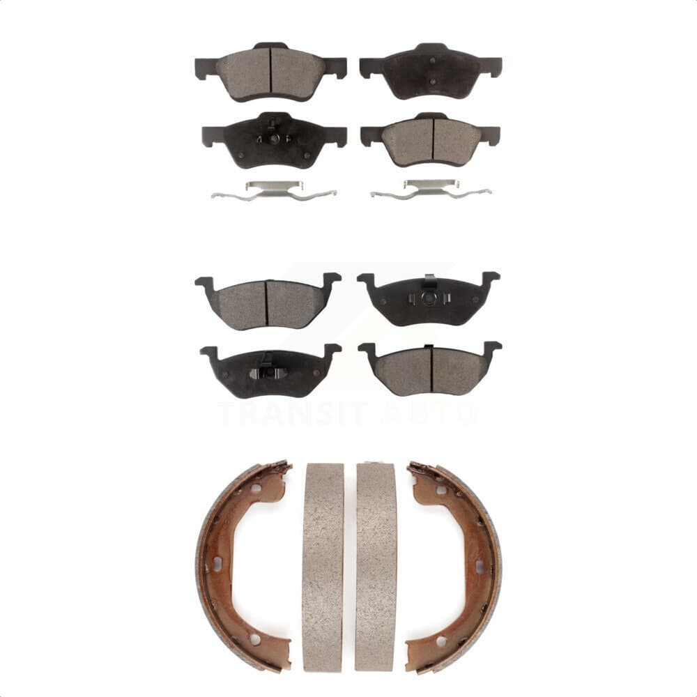 Transit Auto - KTN-100759 - Front and Rear Disc Brake Pad Kits image 1