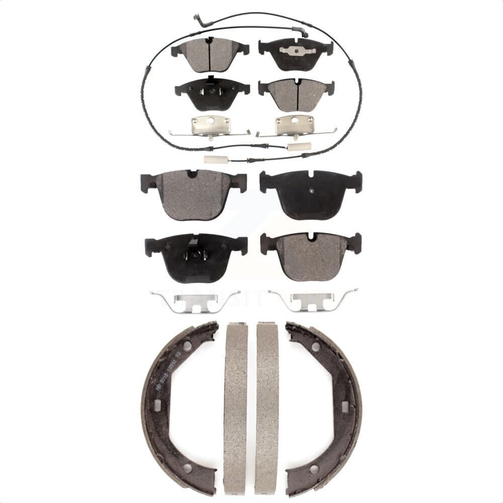 Transit Auto - KTN-100763 - Front and Rear Disc Brake Pad Kits image 1