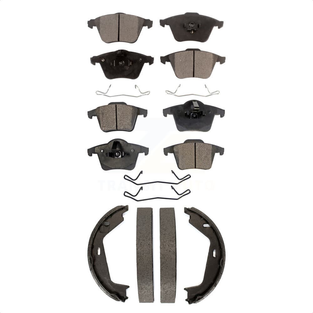 Transit Auto - KTN-100766 - Front and Rear Disc Brake Pad Kits image 1