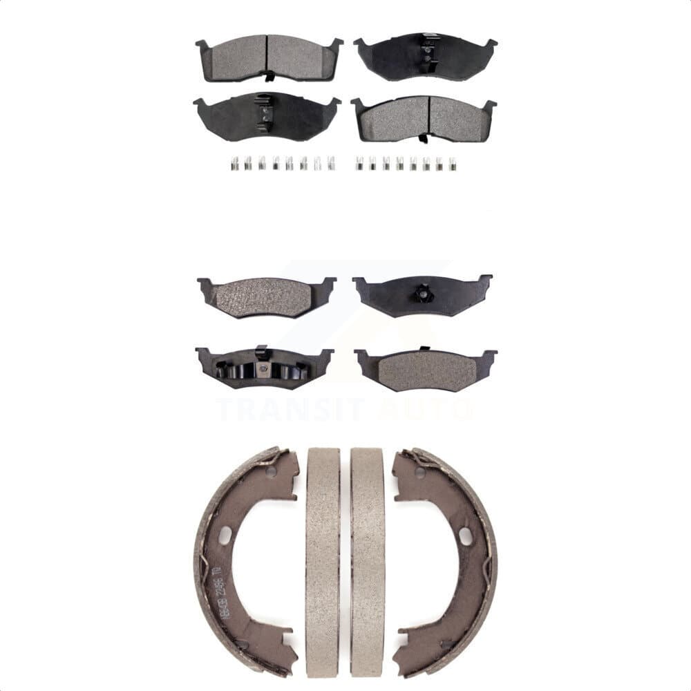 Transit Auto - KTN-100772 - Front and Rear Disc Brake Pad Kits image 1