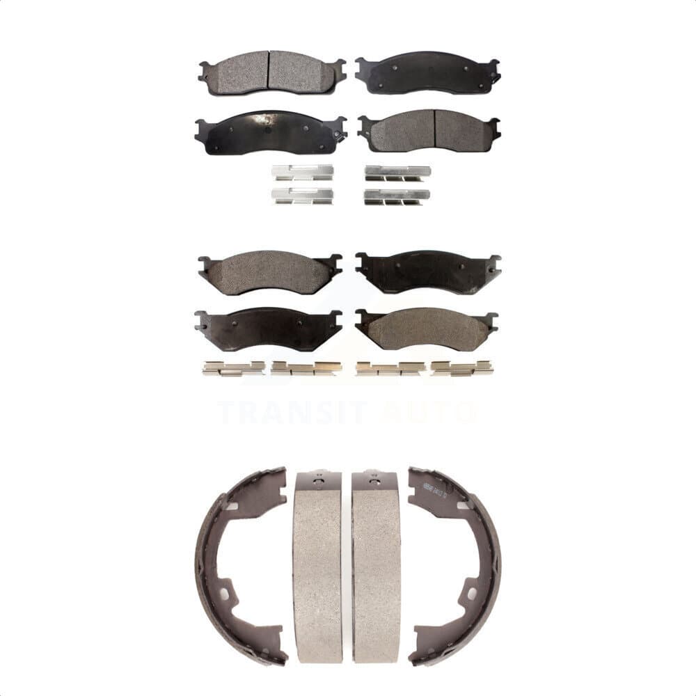 Transit Auto - KTN-100789 - Front and Rear Disc Brake Pad Kits image 1