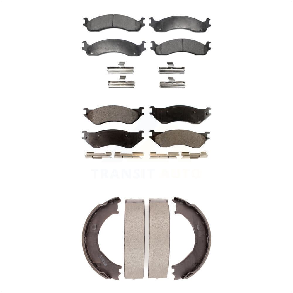 Transit Auto - KTN-100795 - Front and Rear Disc Brake Pad Kits image 1