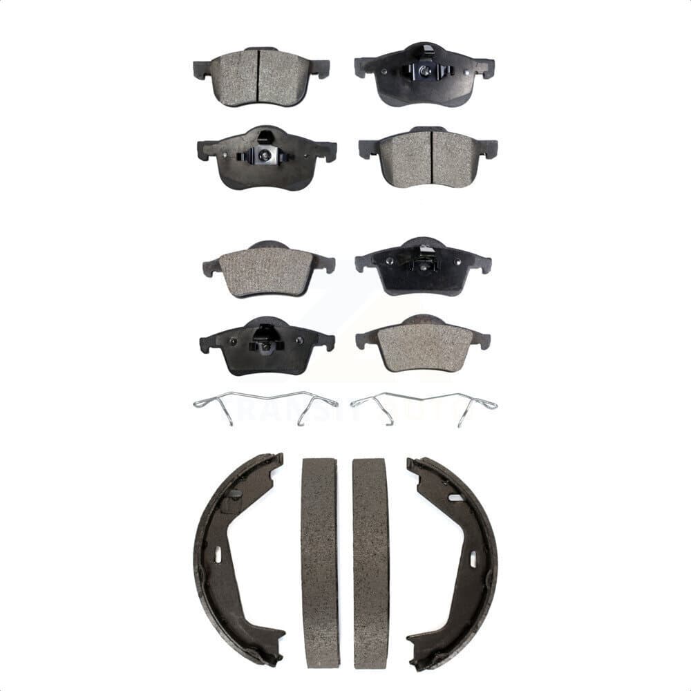 Transit Auto - KTN-100798 - Front and Rear Disc Brake Pad Kits image 1