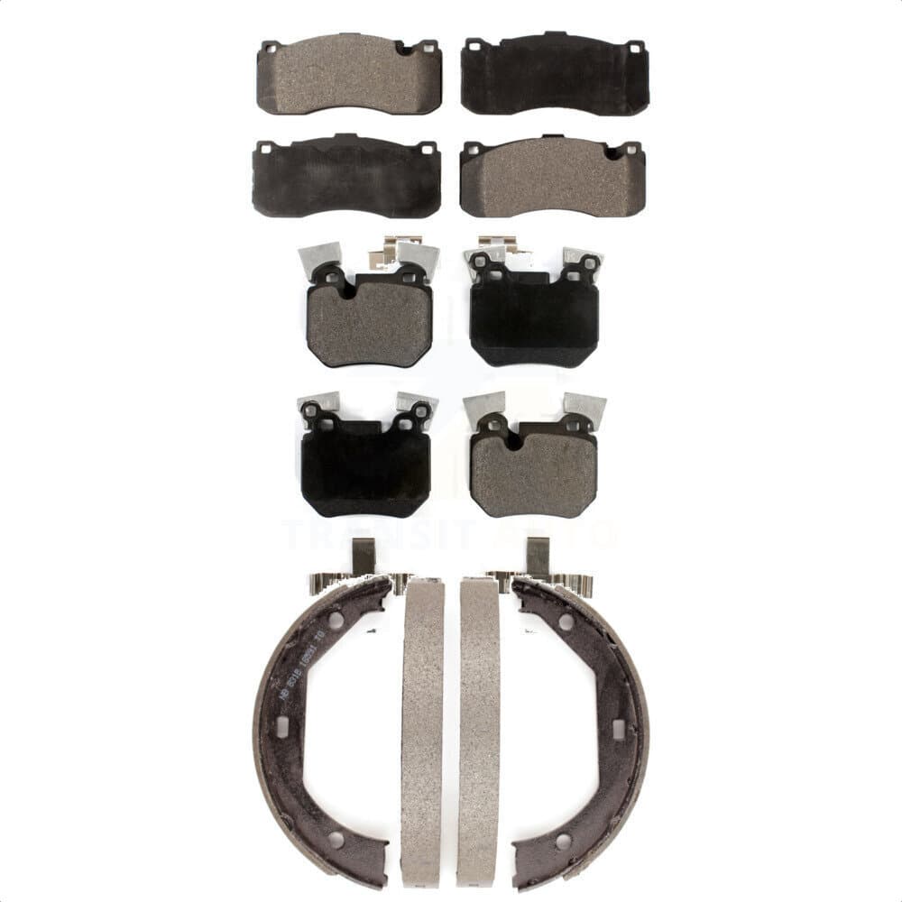 Transit Auto - KTN-100804 - Front and Rear Disc Brake Pad Kits image 1
