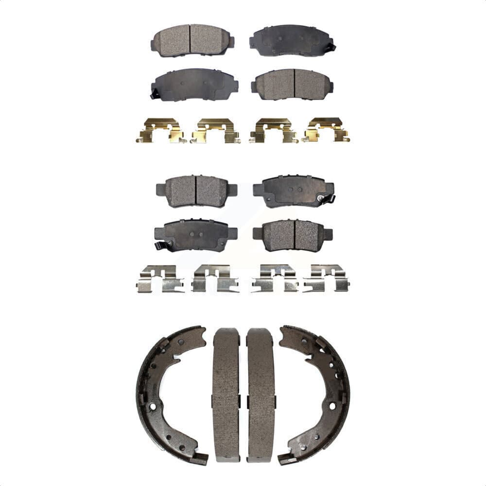 Transit Auto - KTN-100810 - Front and Rear Disc Brake Pad Kits image 1