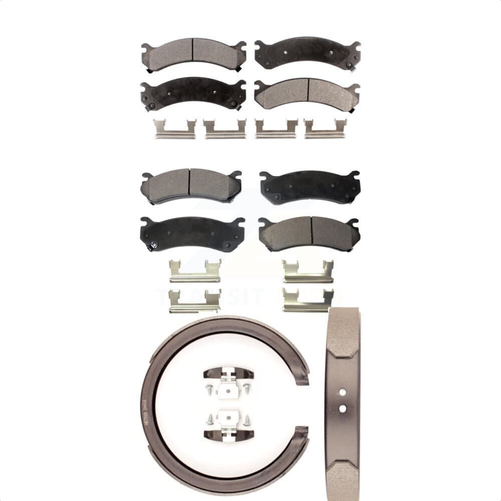 Transit Auto - KTN-100823 - Front and Rear Disc Brake Pad Kits image 1