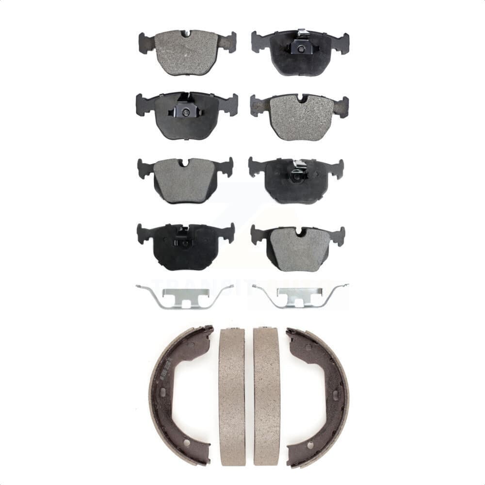 Transit Auto - KTN-100832 - Front and Rear Disc Brake Pad Kits image 1