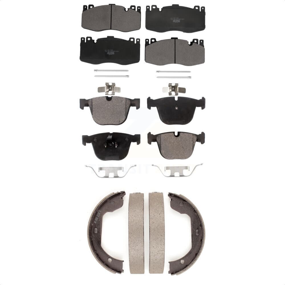 Transit Auto - KTN-100870 - Front and Rear Disc Brake Pad Kits image 1