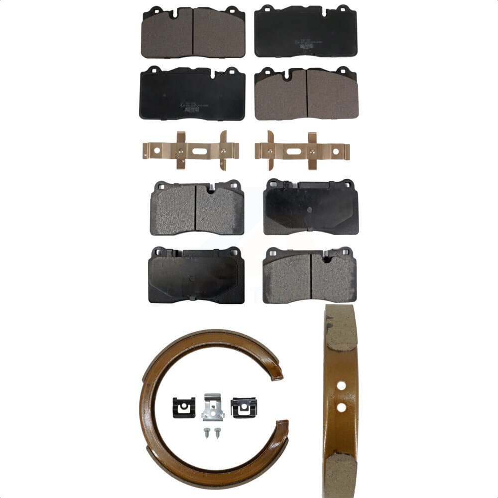 Transit Auto - KTN-100880 - Front and Rear Disc Brake Pad Kits image 1
