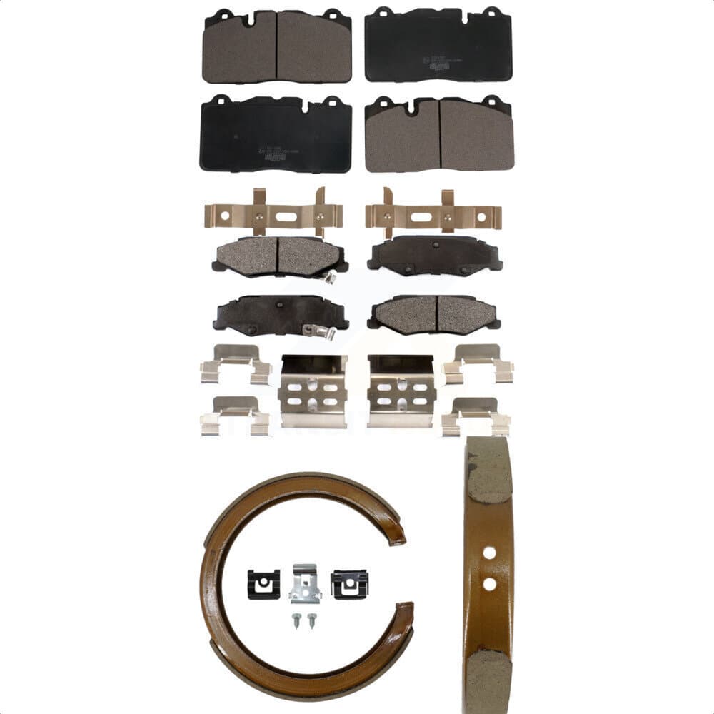 Transit Auto - KTN-100881 - Front and Rear Disc Brake Pad Kits image 1