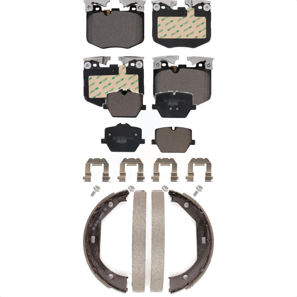 Transit Auto - KTN-100882 - Front and Rear Disc Brake Pad Kits image 1