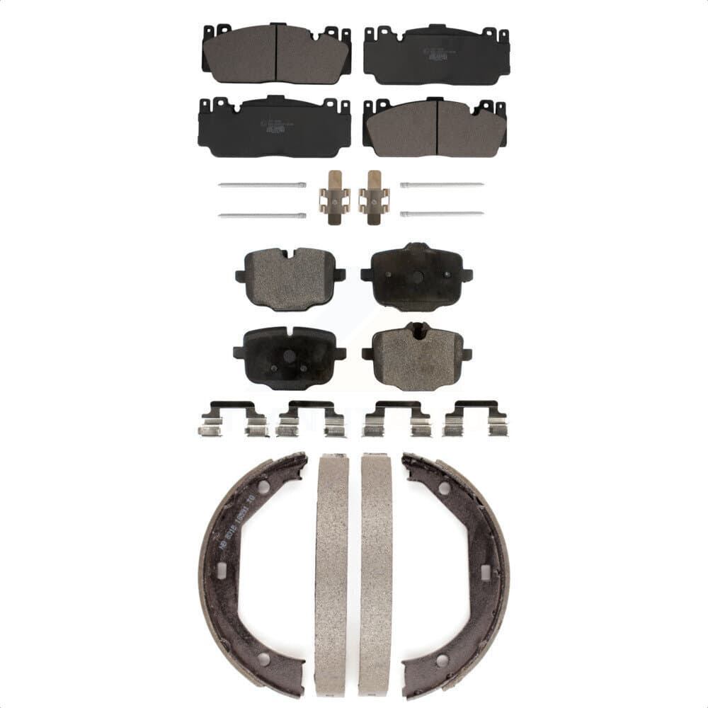 Transit Auto - KTN-100883 - Front and Rear Disc Brake Pad Kits image 1