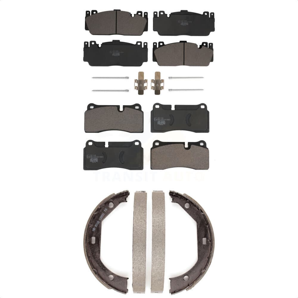 Transit Auto - KTN-100888 - Front and Rear Disc Brake Pad Kits image 1